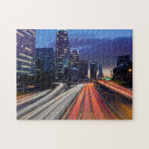 Puzzle États-Unis, Californie, Los Angeles, 110 Freeway