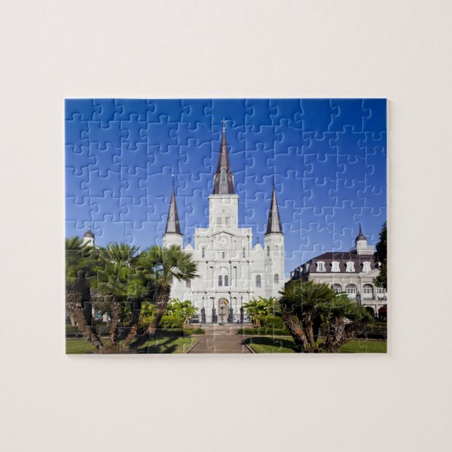 Puzzle États-Unis, Louisiane, Nouvelle-Orléans. Quartier  (Horizontal)