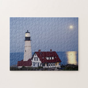 Puzzle États-Unis, Maine, Portland, Cape Elizabeth, Phare