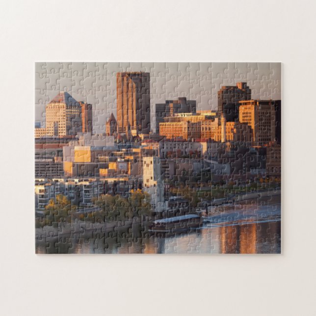Puzzle États-Unis, Minnesota, Minneapolis, Saint-Paul 3 (Horizontal)