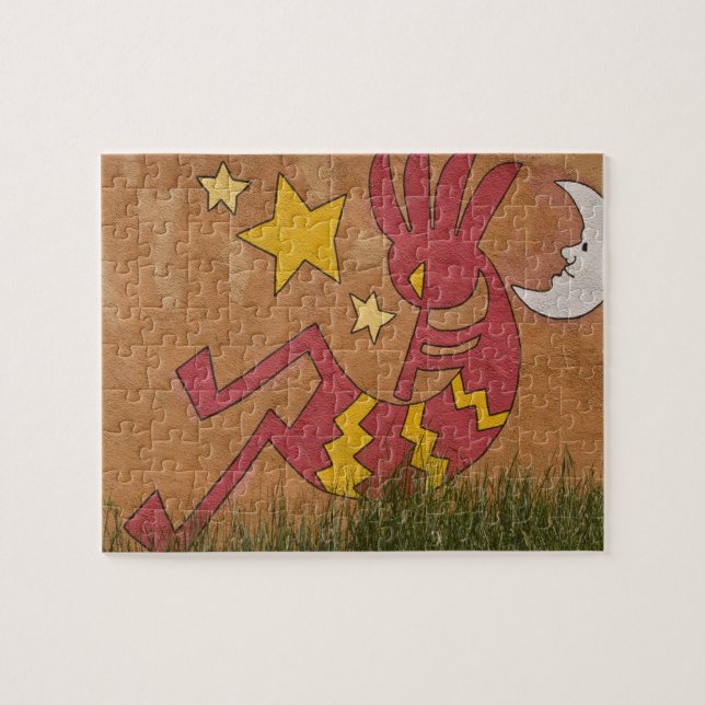 Puzzle États-Unis, Nouveau-Mexique, Père Noël Fe. Murale  (Horizontal)