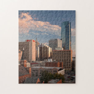 Puzzle États-Unis, Oklahoma, Oklahoma City, Ville élevée