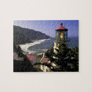 Puzzle États-Unis, Oregon, Florence. Phare de Heceta Head