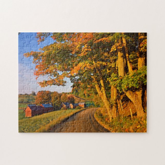 Puzzle États-Unis, Vermont, South Woodstock (Horizontal)