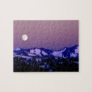 Puzzle États-Unis, Washington, Port Angeles, Olympic Nat