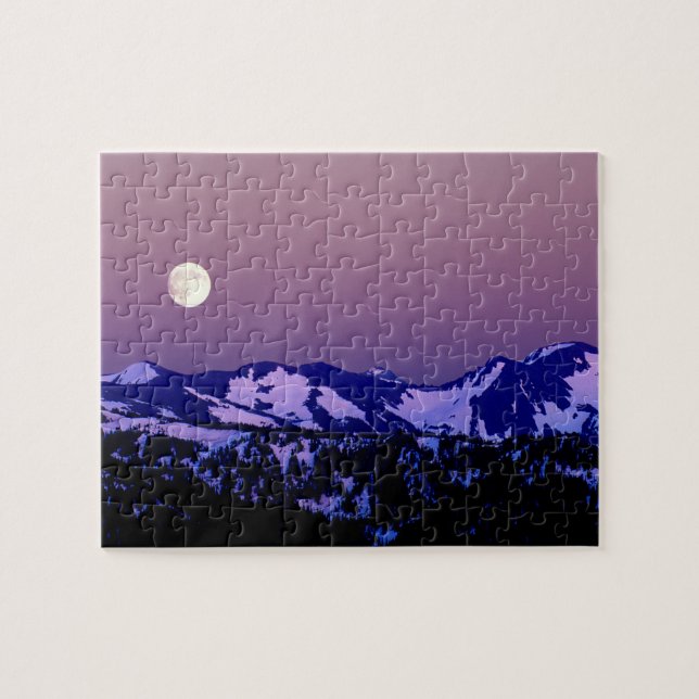 Puzzle États-Unis, Washington, Port Angeles, Olympic Nati (Horizontal)