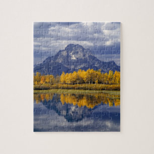 Puzzle États-Unis, Wyoming, Grand Teton NP. Contre les