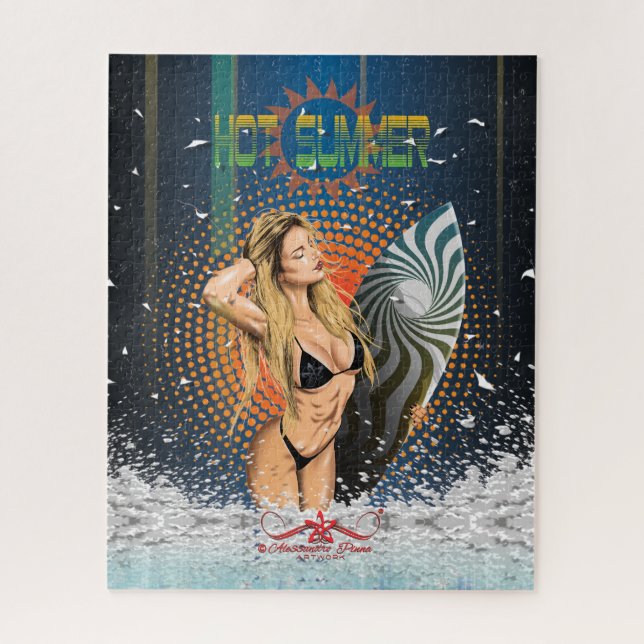 Puzzle Été chaud (Vertical)