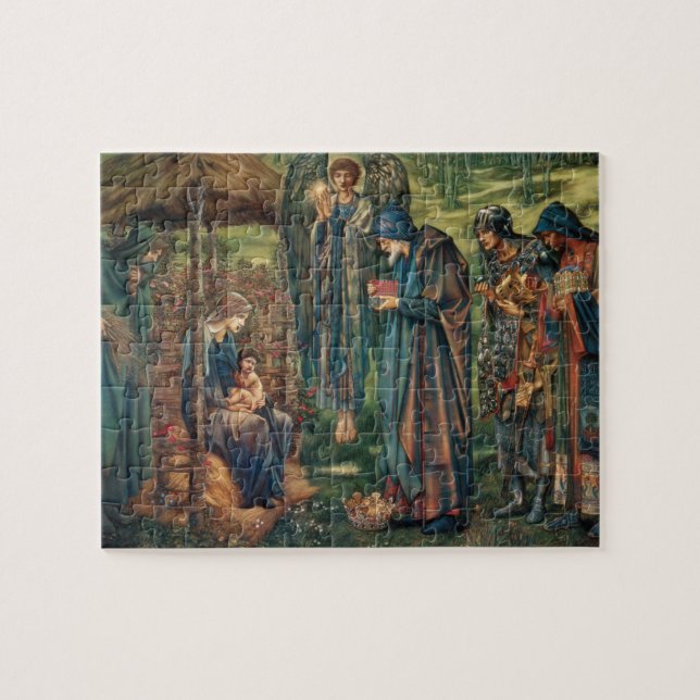 Puzzle Étoile de Bethléem (par Edward Burne-Jones) (Horizontal)