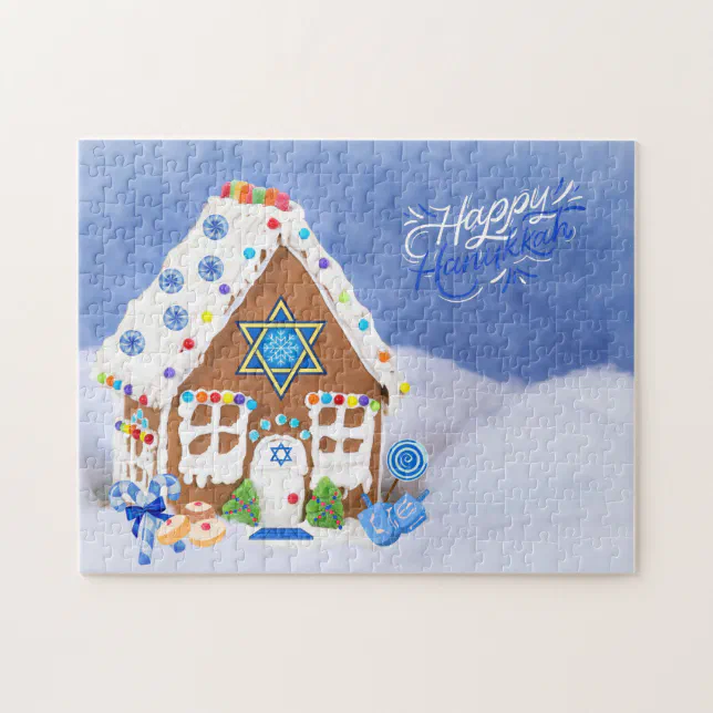 Guirlandes Hanoucca - Lot De 3 Avec étoile De David & Menorah - Décorations Argentées & Bleues Pour Les Fêtes - 3