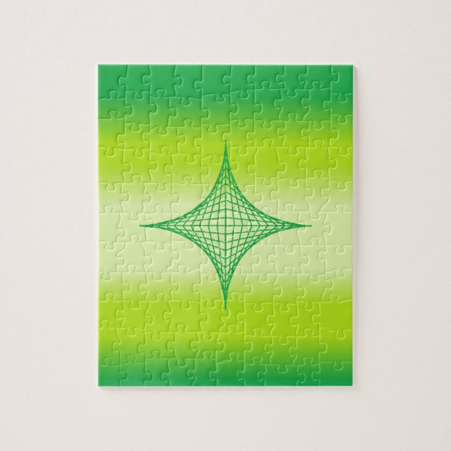 Puzzle Étoile verte (Vertical)