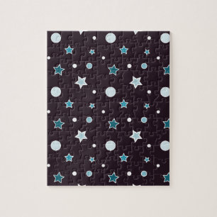Puzzle Étoiles bleues