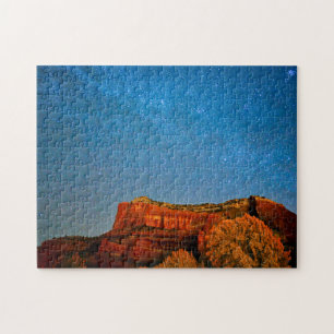 Puzzle Étoiles et roche rouge