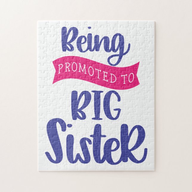 Puzzle Être Promu À La Grande Soeur (Vertical)