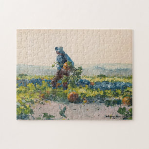 Puzzle Être un garçon d’agriculteur Winslow Homer