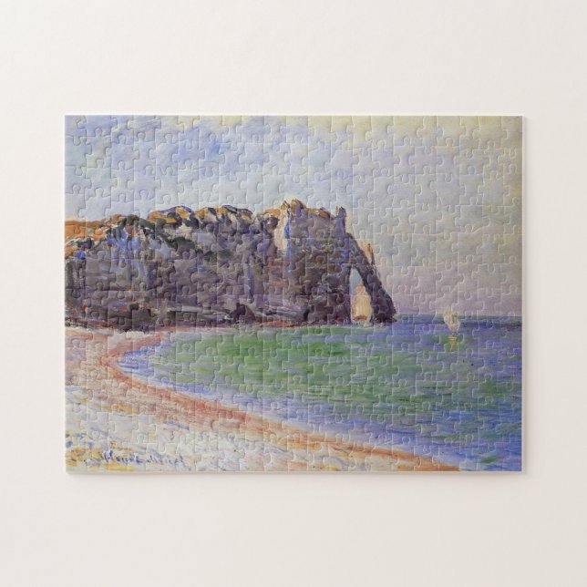 Puzzle Etretat Porte d'Aval Monet Art (Horizontal)