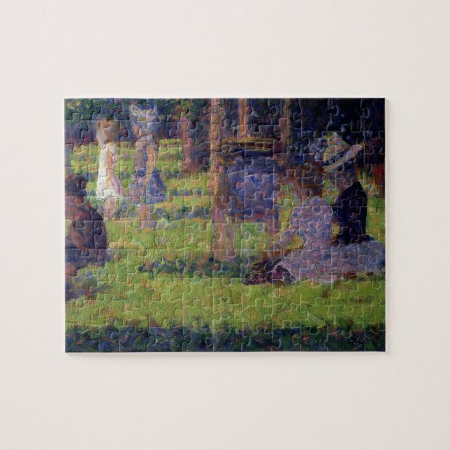 Puzzle Étude de Georges Pierre Seurat | pendant 'un (Horizontal)