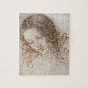 Puzzle Étude de Léonard de Vinci pour la tête de Léda