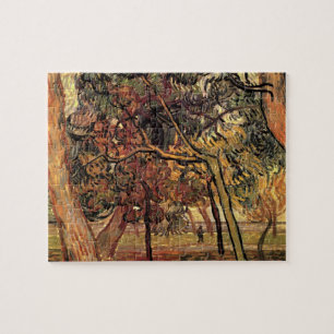 Puzzle Étude de pins par Vincent van Gogh
