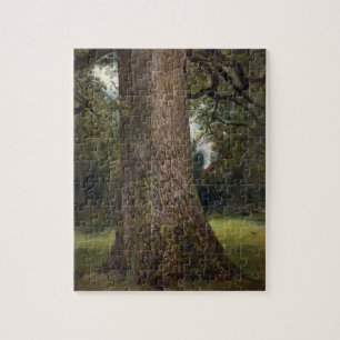 Puzzle Étude du tronc d'un arbre d'orme, c.1821 (huile