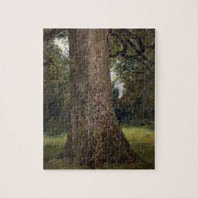 Puzzle Étude du tronc d'un arbre d'orme, c.1821 (huile (Vertical)