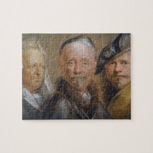 Puzzle Études de cinq têtes après Rembrandt (en pastel