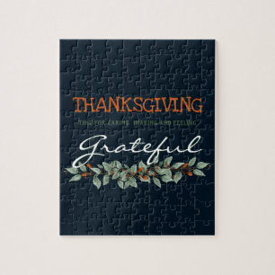 Puzzle Eucalyptus moderne se sentant Gratuit Thanksgiving
