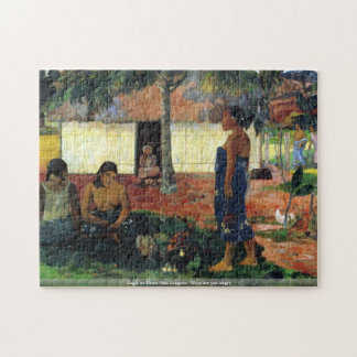 Puzzle EugÃ¨ne Henri Paul Gauguin - Whya sont vous fâchés