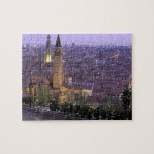 Puzzle Europe, Italie, Vénétie, Vérone. Vue de Castel