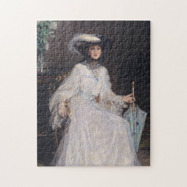 Puzzle Evelyn Farquhar | Sir John Lavery (Vertical)