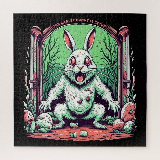 Puzzle Evil Easter Bunny Horreur (Vertical)
