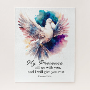 Puzzle Exode 33:14 Ma présence ira avec vous la Bible