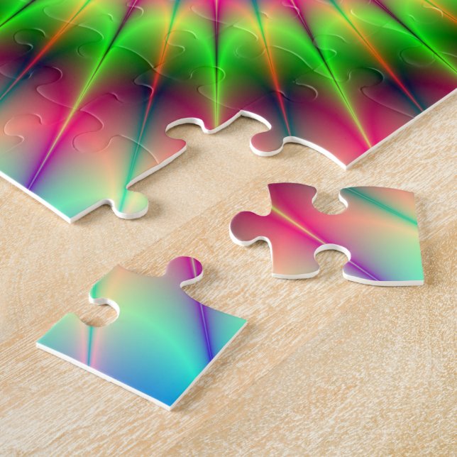 Puzzle Explosion de couleur Spiky (Côté)