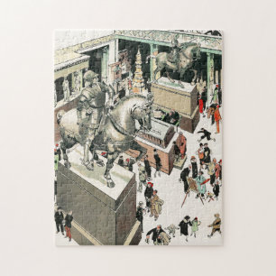 Puzzle Exposition, à l'intérieur du Metropolitan Museum