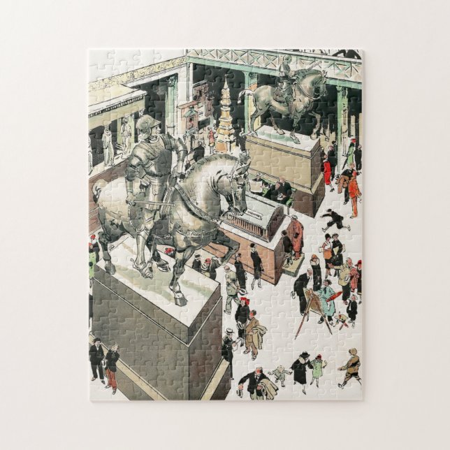 Puzzle Exposition, à l'intérieur du Metropolitan Museum o (Vertical)