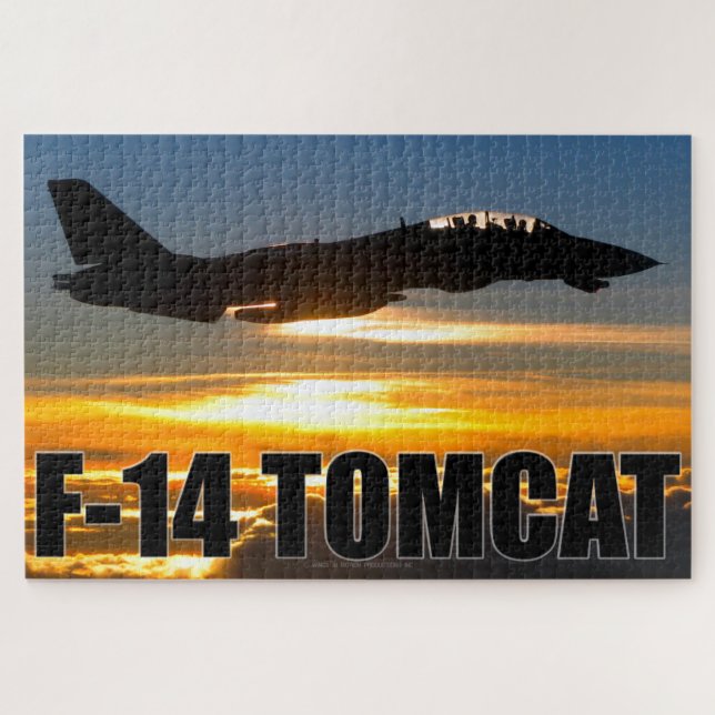 Puzzle F-14 TOMCAT (20 x 30 POUCES) (Horizontal)
