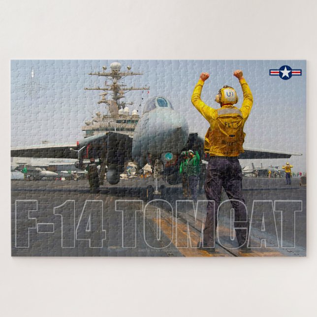 Puzzle F-14 TOMCAT (20 x 30 POUCES) (Horizontal)