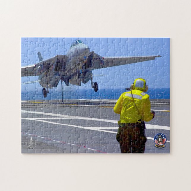 Puzzle F-14 TOMCAT "HOOK DOWN" (11x14 pouces) (Horizontal)
