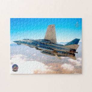 Puzzle F-14 TOMCAT "SUR PATROLE" (11x14 pouces)