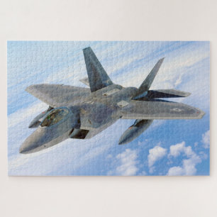 Puzzle F-22 Raptor Military Jet