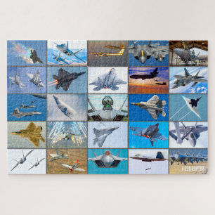 PUZZLE F-22A RAPTOR "MONTAGE"