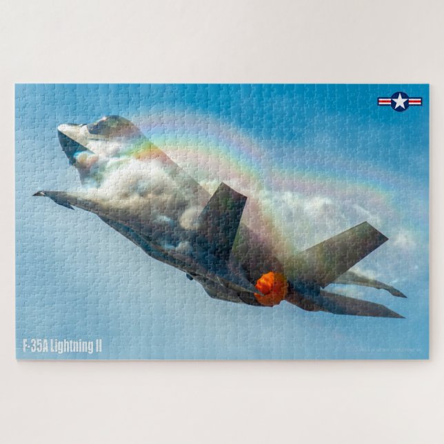 Puzzle F-35A LIGHTNING II (20 x 30 POUCES) (Horizontal)