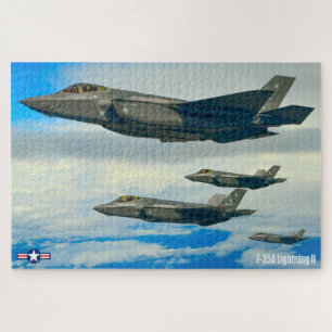 Puzzle F-35A LIGHTNING II (20 x 30 POUCES)