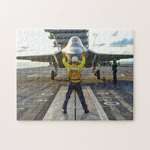 Puzzle F-35C LIGHTNING II (11x14 POUCES)