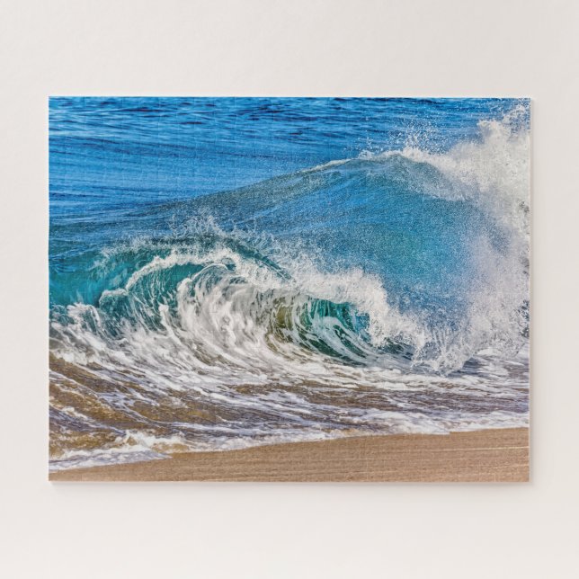 Puzzle Fabriquer des vagues en Baja, Mexique (Horizontal)