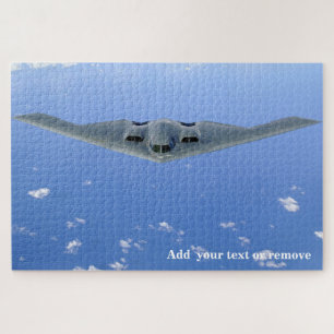 Puzzle Fabuleux avion Bomber furtif de l'aile delta photo