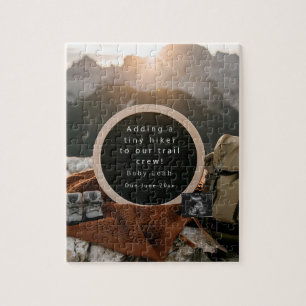 Puzzle Faire-part de grossesse à thème randonnée