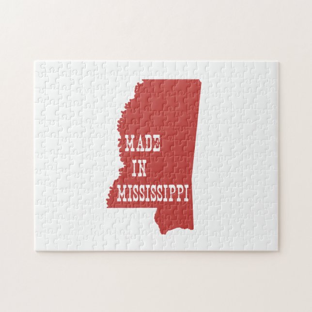 Puzzle Fait Au Mississippi (Horizontal)