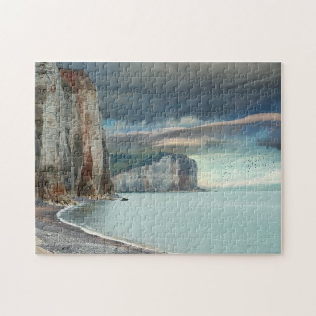 Puzzle Falaises du paysage marin de Normandie (Horizontal)