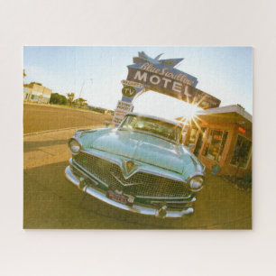 Puzzle Fameux motel Blue Swallow sur la route 66